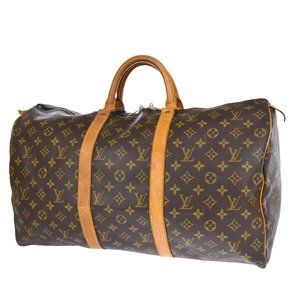 Auth Louis Vuitton Keepall 50 Travel #46238L39B